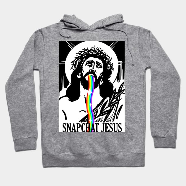 Snapchat Jesus Hoodie by artpirate